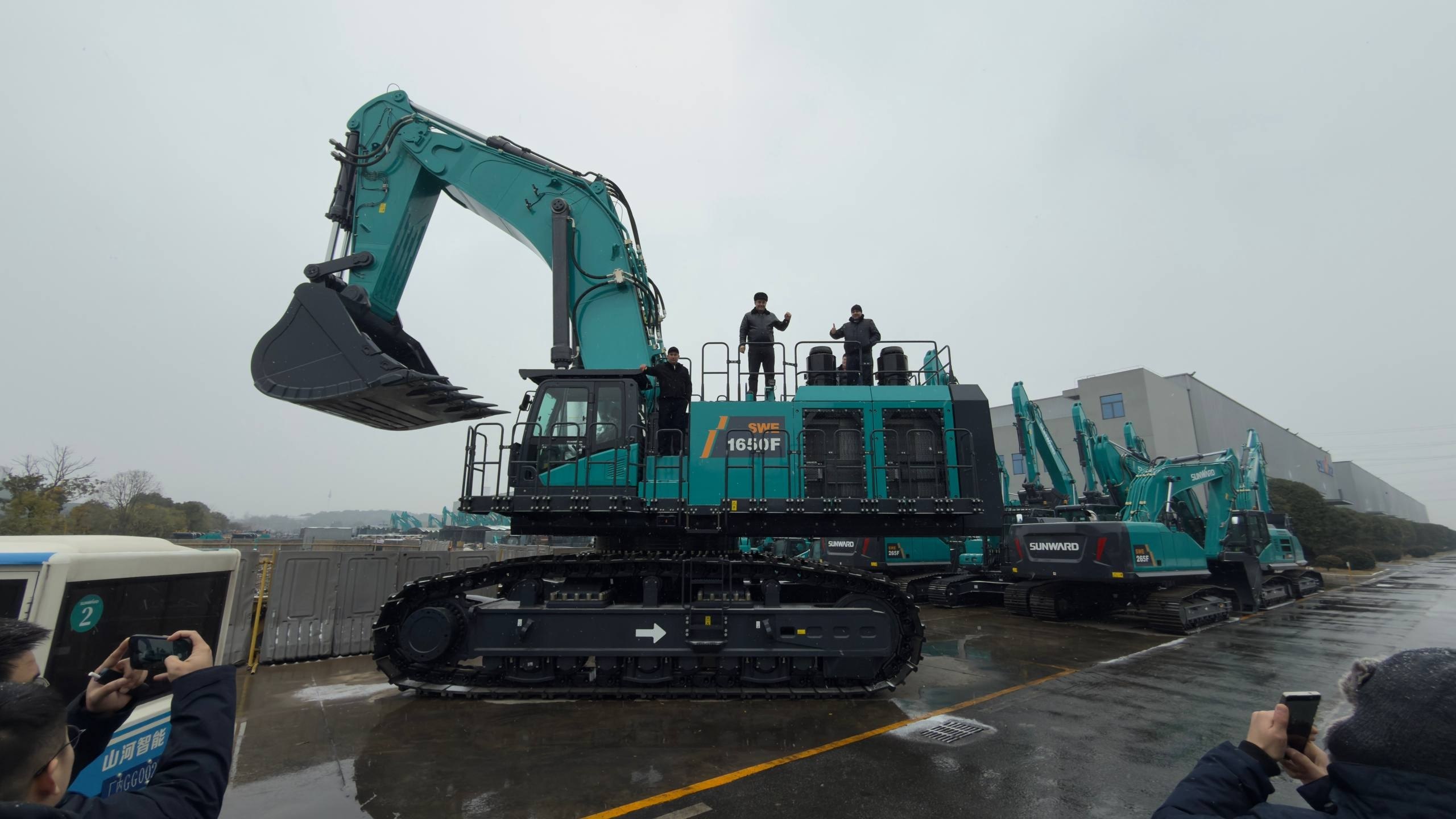 Sunward SWE1680F ulkan ekskavator